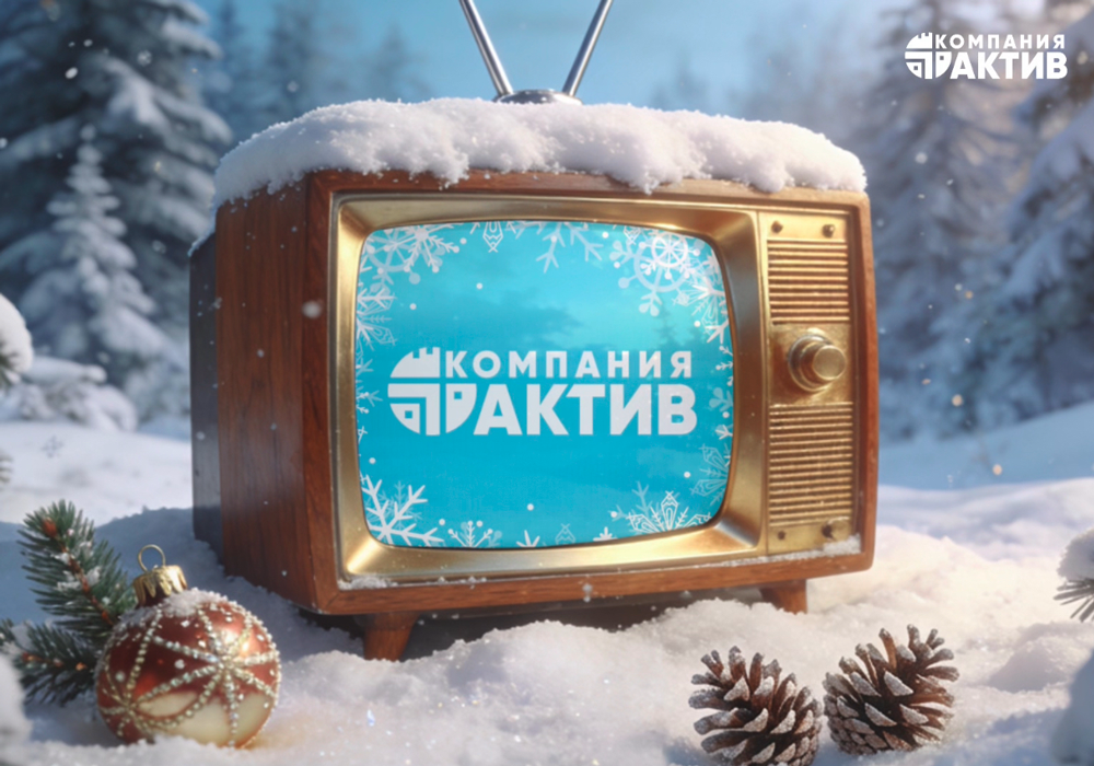 Компания «Актив» поздравляет с Новым годом и Рождеством!