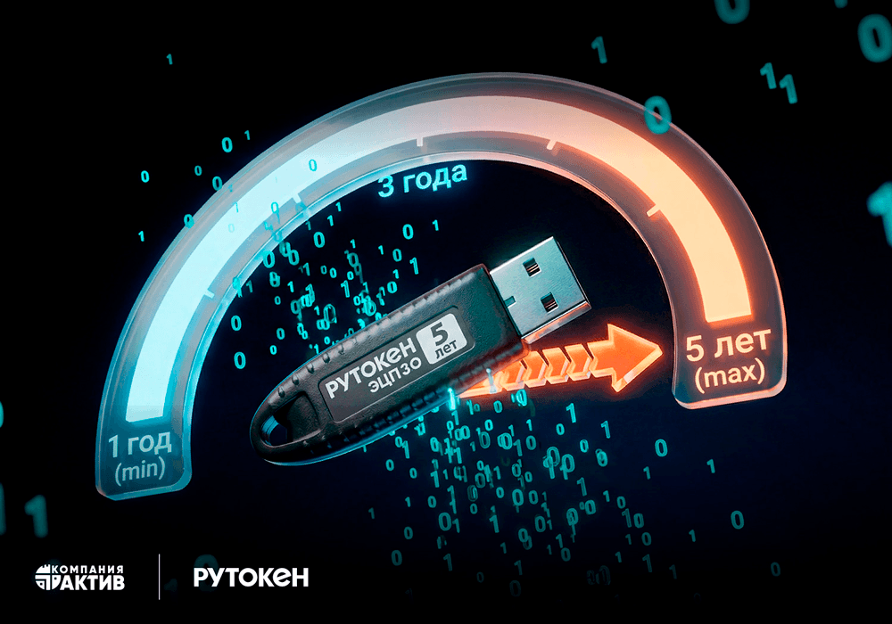Компания «Актив» выпустила новую модель Рутокен ЭЦП 3.0 3127 со сроком действия закрытых ключей до 5 лет